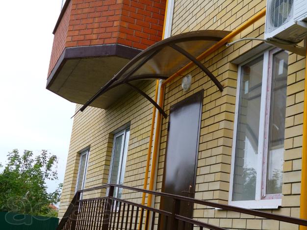 Установка козырьков в Краснодаре