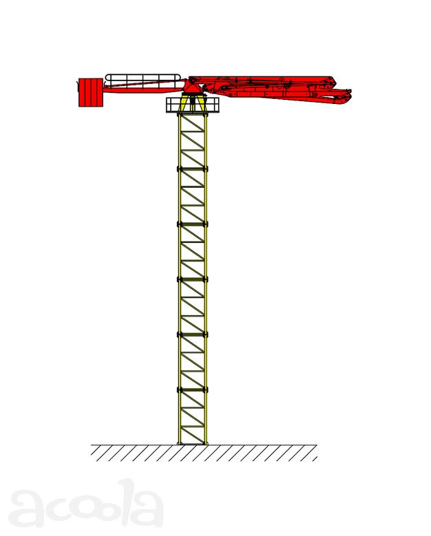 Бетонораспределительная стрела KCP KB-52RZ