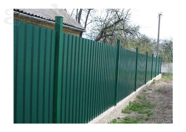 Установка заборов любой сложности
