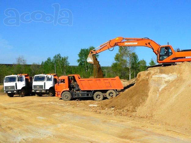 Доставим Песок, Гравий, Гпс Щебень, Глину, Грунт