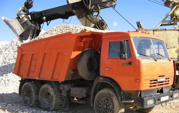Щебень известняковый из карьера Медведь гора