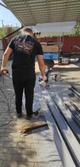 Стяжка дома металлическим каркасом в Краснодарском крае